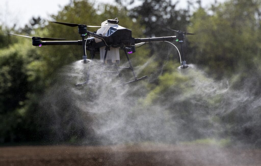 innovatív dróntechnológia növénytermesztés