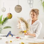 saját készítésű fali dekoráció