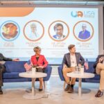 Széchenyi István Egyetem A kerekasztal-beszélgetés résztvevői: Vujity Tvrtko, Pazaurek Piros, dr. Peták István és dr. Makai Attila.