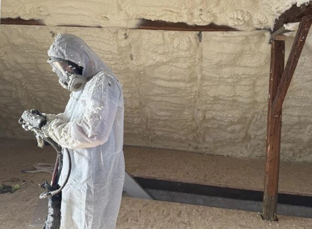 Purhabos tetőszigetelés