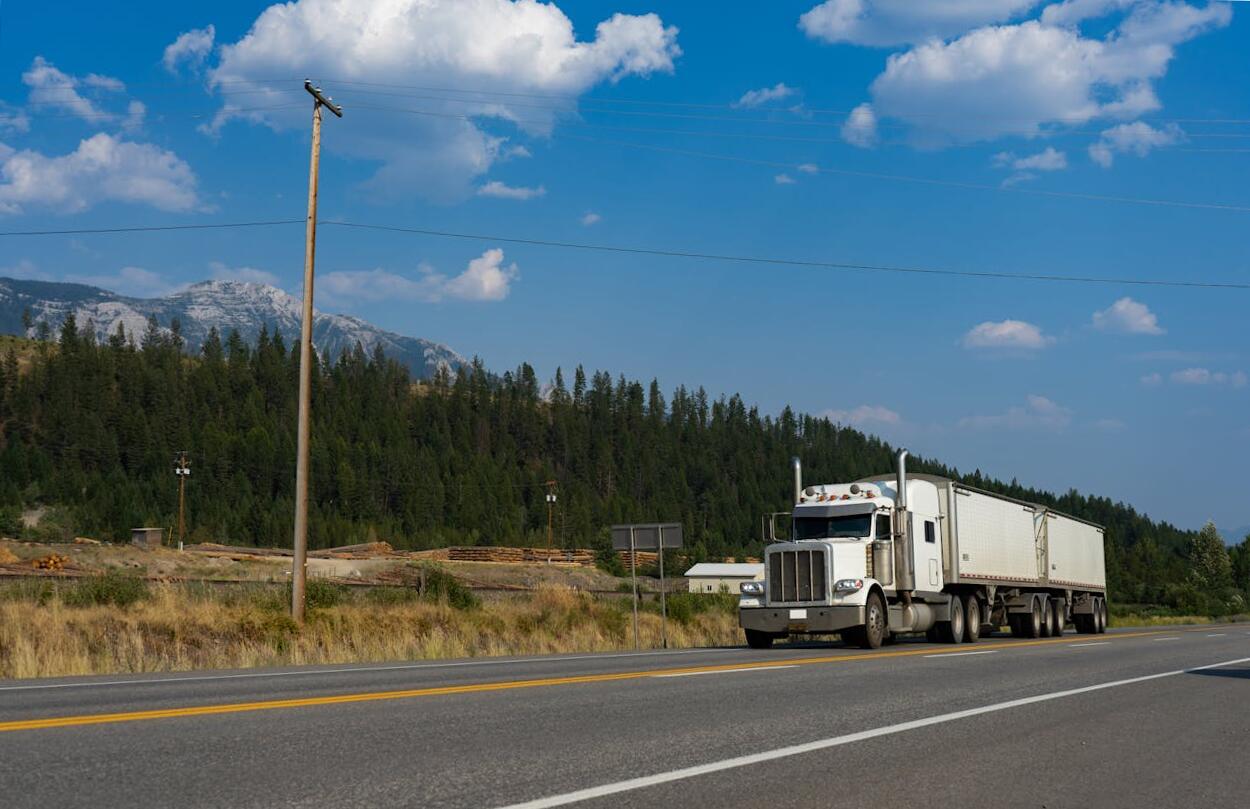 kamionos közlekedés