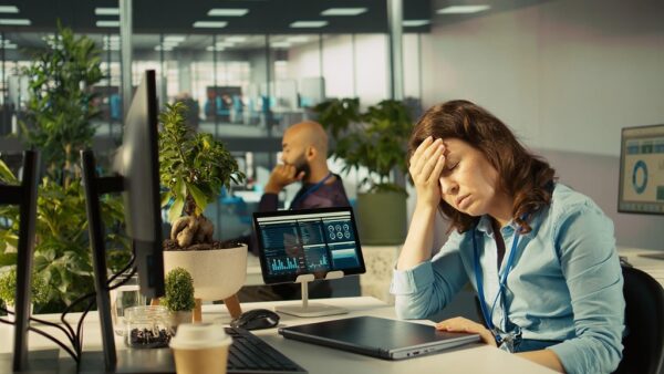 Kiégés technostressz miatt