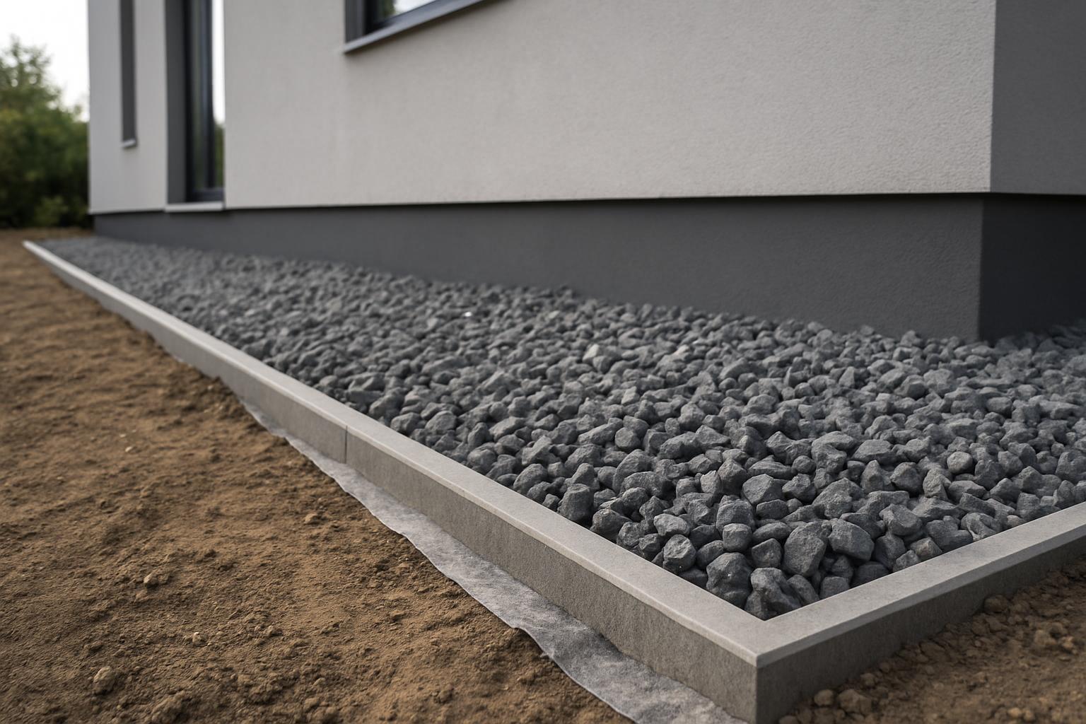 lábazati kavicságy